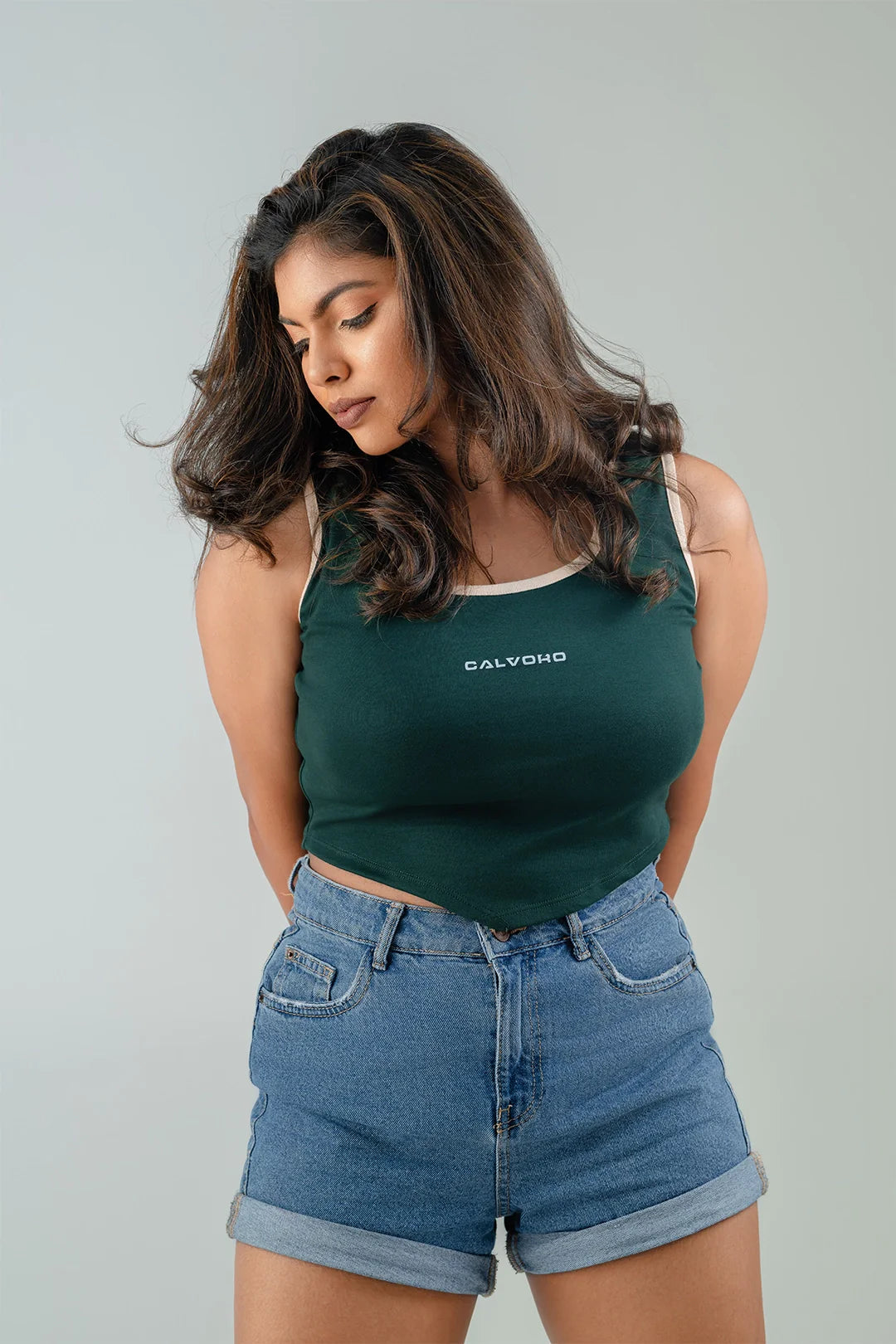 Drift V Sculpt Crop Top